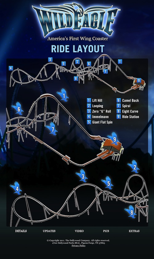 Dollywood announces Wild Eagle roller coaster CoasterBuzz