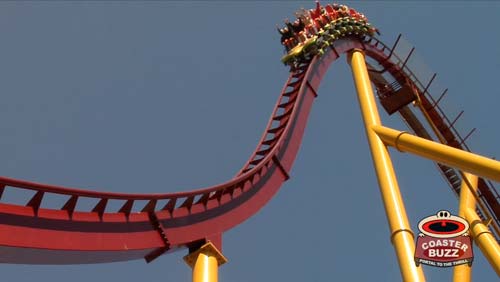 Kings Island Diamondback B-roll