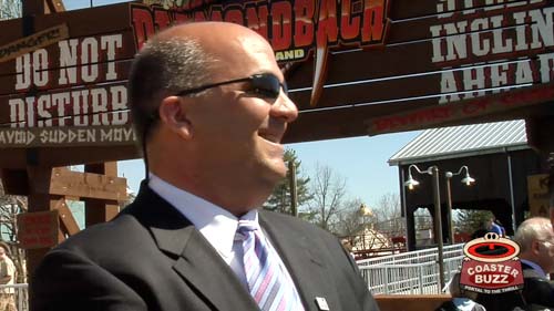 Kings Island General Manager Greg Scheid