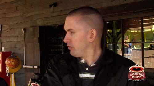 Sean Flaharty on Kings Island's Diamondback
