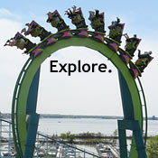 Explore our roller coaster and amusement park databases